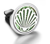 2024 Insert Aromatherapy Pad Tree of Life Perfume Essential Oil Diffuser Car Vent Clips Air Freshener Jewelry Lockets Pendant