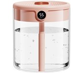 Humidificador de aire USB de doble boquilla, nebulizador ultrasónico con luz nocturna colorida, capacidad de agua de 900ML cb1d