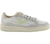 Victoria 1985 SMASH Zapatillas de piel con piezas metalizadas y logotipo retro en glitter 8806108