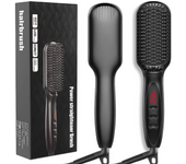 Fast Heating Anti Scald Beard Straightening Comb Men Professional Hair Styg Straightener Brush For Women Auto Shutoff