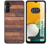 Funda Silicona para Samsung Galaxy A13 5G diseño Madera 03 Dibujos