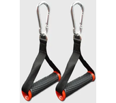 Gym Grip Resistance Bands Handles Fitness Anti-slip Grip Strong Nylon Webbing Grip Puller Handle Gantry Accessory Multifunction
