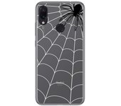 Tumundosmartphone Funda Gel Transparente para Xiaomi Redmi Note 7 diseño Araña Dibujos