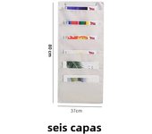 3/6/9 Pockets Wall Hanging Storage Bags Book Keys Mobile Phone Door Organizer Pouch Bedroom Dormitory Office Container