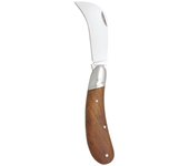 Navaja tranchete de acero inoxidable hoja 7,5 cm