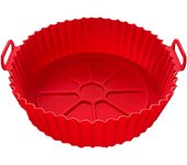 Revestimiento de Silicona para Freidora de Aire - Olla Reutilizable - Cesta Antiadherente Segura - Accesorios para Freidora de Aire