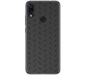 Tumundosmartphone FUNDA de GEL TPU para Xiaomi Redmi Note 7 diseño Metal Dibujos