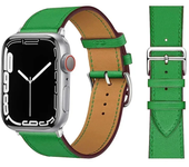 Leather Watch band for Apple Watch Straps 46mm 44mm 41mm 45mm 38-42mm 40mm 49mm bracelet iWatch series 10-Ultra 9-8-7-SE-6-5-4-3