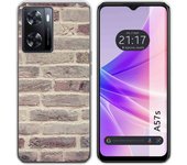Funda Silicona para Oppo A57s diseño Ladrillo 01 Dibujos