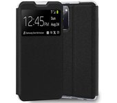 Tumundosmartphone Funda Libro Soporte con Ventana para Samsung Galaxy S20 FE color Negra