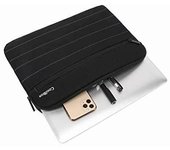 Coolbox funda portatil 13" negro-impermeable