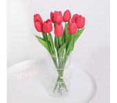5/10Pcs Artificial Tulip Flowers Bouquets Indoor Home Room Decor Garden Wedding Decoration Party Table Vase Ornament Fake Flower