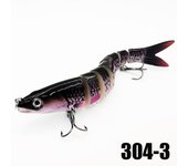 10g/13.5cm Lifelike Multi-Jointed Swimbait - Bass & Trout Allure with Slow Sinking Action for Freshwater and Saltwater Fishing