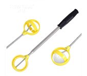 Recuperador de Pelotas de golf para Agua telescopo, herramienta de Recuperación de Golf de Maple inoxidable de 6 pies/9 pies