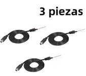 1/3/5/10pcs DC 8mm for Xiaomi M365 Pro E-Scooter Charging Cable 42V 2A Charger Output Line KickScooter Charger Line Plug Parts