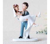 1 unidad de figura de tarta de boda, 3 modelos diferentes, figuras de tarta, decoración para boda, porcelana, Diseños originales, Detalles para invitados de boda, Bodas originales, Decoración, Regalantes.com