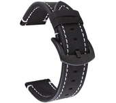 18mm 20mm 22mm 24mm Vintage Retro Leather Strap Quick Release For Huawei GT2 3WatchBand Men Women Universal Bracelet Accessories