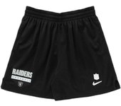 Pantalon Corto Nike Las Vegas Raiders - Dri-Fit Mesh para hombre en color negro