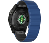 26/22mm Silicone Watch Band For Garmin Fenix 7 7X 6 6X Pro 5 5X Plus 3 HR Enduro Epix Gen 2 Smartwatch Magnetic Loop Wrist Strap
