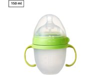 Botella Para Bebe With Manija De Silicona Accesorios De Fotografía Para Niños Y Niños De 0 a 36 Més 150ml 240ml