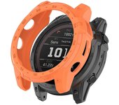 Para Garmin Tactix 7 AMOLED TPU parachoques case cubierta Reloj Marcos protector with Placa de Dial