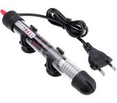 Calentador de agua sumergible Varilla calefactora para acuario Ajuste de temperatura de vidrio 25W-220V-