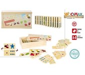 COLORBABY JUEGO DOMINO MADERA DE ANIMALES 28 PIEZAS