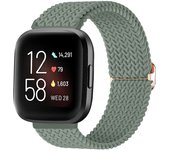 Strap for Fitbit Versa3 4 Band Braided Solo Loop Adjustable Wristband Bracelet for Fitbit Versa Sense/Sense2 Sports Watchband