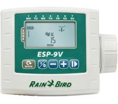 Programador de Riego Rain Bird ESP-9V 2 Estaciones (Batería) | Ideal para Riego en Zonas Remotas El Programador Rain Bird ESP-9V de 2 estaciones es un controlador a batería para gestionar sistemas de riego en áreas sin electricidad. Con funciones de