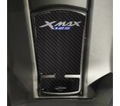 Pegatina 3D para Decoración y Protección DE LA Tapa del Combustible DE LA Moto Compatible con Yamaha Xmax 125 2023-Color Dorado