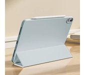 For iPad Pro 11 2024 Case M4 11 Pro 13 12.9 6th Three-fold bracket PU Protective Shell Cover for iPad Air 11 M3 M2 A16 Soft Case