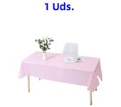 1pc Reusable Tablecloths 137x183cm BPA Free Plastic Dining Table Cover Cloth for Parties Picnic Camping Disposable Tablecloths