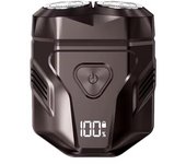 Afeitadora eléctrica, Mejor afeitadora, Mini afeitadora, Recortadora de barba, Máquina de afeitar para hombres, Impermeable Recargable Tipo C Pantalla LED Portátil Venta caliente - Mini X