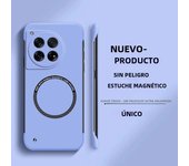 Ultra Thin Hard PC Magnetic Frameless Phone Case for Magsafe Oneplus 13 12 12R 11 11R 10T 10R 10 Pro Matte Color Solid Cover