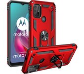 Heavy-duty Armored 2-in-1 Fall-proof Case for Motorola G10 G30 G50 G60 G51 G52 G22 G31 G41 G14 G54 G200 Ring Stand Phone Case