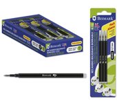 Bismark - 327533 Recambio de bolígrafo Negro 3 pieza(s) 327533