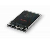 Gembird HDD/SSD Enclosure for 2.5'' SATA - USB 3.0, 9.5mm, Transparent Plastic