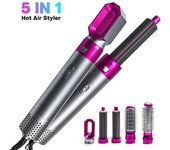 Estilizador cabello Cepillo Eléctrico Secador Plancha Rizador 5 en 1 TELETIENDAOUTLET Raíz Inicio Tratamientos Estéticos Peluquería Planchas de pelo Salud y Belleza