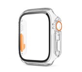 Cover for Apple Watch Case 45mm 41mm 44mm 40mm PC Firm Glass Appearance Upgrade 49mm Turning into ultra iWatch Series 8 7 SE 6 5