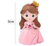 Princess Cake Topper Happy Birthday Castle Prince Cake Decoration for Kids Girl's Birthday Party Supplies Fairy Tale Theme Cakes