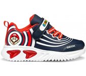 Zapatillas deportivas niño GEOX J55DZB C0735 DEPORTIVO SUPER MARIO NAVY/RED 34550 25V