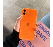 Neon Fluorescent Cnady Color Phone Case For iPhone 15 14 12 11 Pro Xs Max XR 6 7 8 Plus SE Mini Transperant Soft TPU Cover Capa