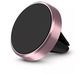 Soporte de móvil para coche magnético imantado para salpicadero rejilla de ventilación, adaptador para smartphone compatibilidad universal