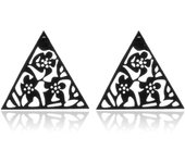 100% Stainless Steel Chemistry Atom Shape Earrings for Women Men Punk Molecule Studs Scientist Earing Unusual Graduation Gifts