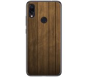 Tumundosmartphone FUNDA de GEL TPU para Xiaomi Redmi Note 7 diseño Madera Dibujos
