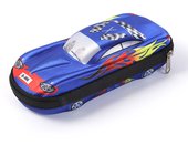 3D Racing car Pencil cases Cartoons school pencil case for children Stationery box EVA plastic pen case boy cute pen bag gifts