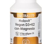 Equisalud Holovit Vegan D3+K2 Con Magnesio 180 Cápsulas