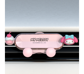 Sanrio Kuromi Cute Mobile Phone Car Holder Stable Car Navigation Holder for Air Outlet Support Android Apple