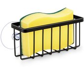 Soporte para Esponja de fregadero de Cocina, soporte para Esponja de fregadero de Cocina, estante de almacenamiento para fregadero de Cocina, soporte para lavabo Platos (Plateado)