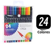 LOLEDE 60 Colors Double Head Markers Tip Art Supplies Drawing Brush Pen Colors Set For Gift Pens Pencils Writing Office School